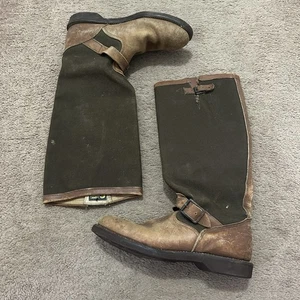 Chippewa #23913 Tall Snake Boots Leder Round Toe Herren 10 Pull-On Arbeitsschuhe - Bild 1 von 13