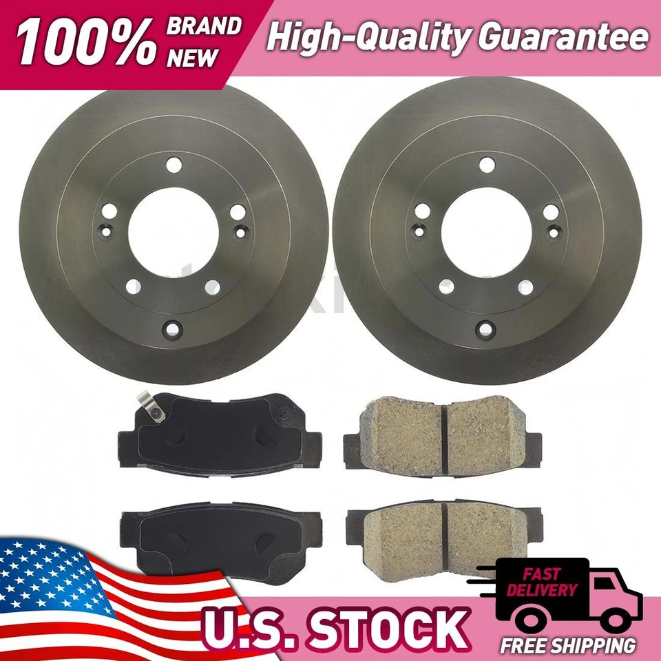 Kit de actualización de freno de disco de piezas traseras centradas para Hyundai Azera 2006-2009 Foto 1 de 1