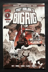 Post Malone's Big Rig #1 Vault Comics Main Cover First 1st Print 2025 NM - Bild 1 von 2