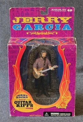 JERRY GARCIA - Figura de escenario de lujo Jerry Rocks McFarlane Toys 2001 de colección  Foto 1 de 4
