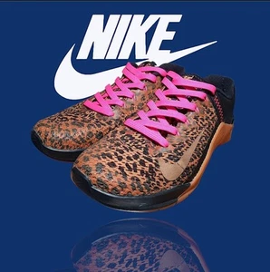 Scarpe da allenamento Nike AT3160-096 Metcon 6 Flyease stampa ghepardo da donna taglia 9 ottime condizioni - Foto 1 di 11