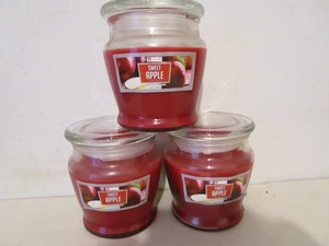 Tarro cónico Midwoods Interiors vela perfumada manzana dulce 9 oz. (3 tarros) - Imagen 1 de 3