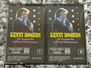 Kenny Rogers, His Greatest Hits And Finest Performances [2x Audio Cassette Tape] - Picture 1 of 8