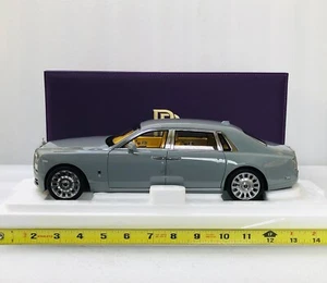 1/18 Rolls-Royce Phantom VIII Burnout Grey Dealer Edition Diecast Limit Edition - Picture 1 of 24