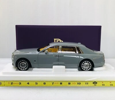 1/18 Rolls-Royce Phantom VIII Burnout Grey Dealer Edition Diecast Limit Edition - Image 1 of 4