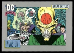1991 Impel DC Cosmic #154 Invasione! - Foto 1 di 2