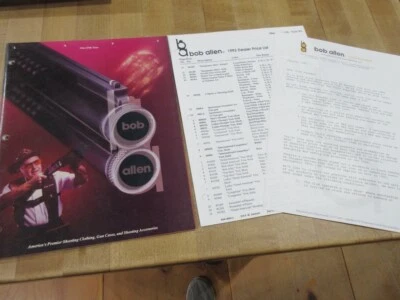 1993 Bob Allen Catalog + Cover Letter + Dealer Price List   (w11) - Image 1 of 4