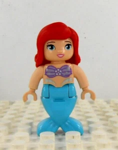 Lego Duplo Figure Ariel (Mermaid) teal - Picture 1 of 3