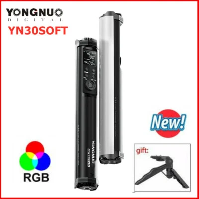 YONGNUO YN30SOFT YN30 Soft RGB Led Video Light Tube Lights 2000K-10000K Remote - Image 1 of 4