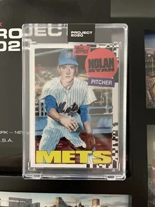 Topps PROJECT 2020 - 1969 Nolan Ryan by Jacob Rochester #147 w/ Orig. Box - Picture 1 of 2