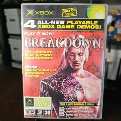 Official Xbox Magazine Demo Disc #30 2004 BREAKDOWN TERMINATOR 3 SCOOBY-DOO - Image 1 of 3