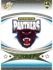 2007 Select NRL Invincible Common Card 124 Checklist Club logo -Penrith Panthers