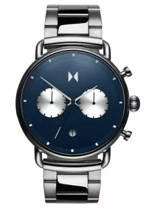 MVMT D-BT01-BLUS Blacktop Astro Blue Chronograph 47mm 10ATM - Please Read - Picture 1 of 4