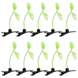10pcs Hair Clips Plant Bean Funny Barrettes Bobby Pin for Girls - Picture 1 of 12