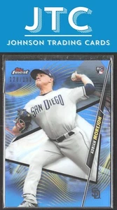 2020 Finest Adrian Morejon Blue Refractor San Diego Padres #/150 Rookie - Bild 1 von 2