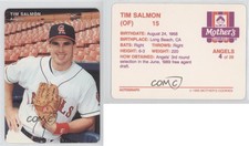 1995 Mother's Cookies California Angels Stadium Giveaway Tim Salmon #4