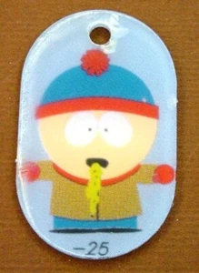 South Park Pinball Plastic Promo Key Chain Stan - Picture 1 of 1