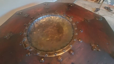 Rare Spanish Revival Brazier Coffee Table from  Artes de Mexico Internacionales Cover