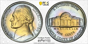 1964 Jefferson Nickel MS66 Looks Full Steps - Picture 1 of 2