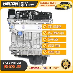 Long block Engine Assembly For 99-2010 BMW X3 X5 320 3series N46 N46B20 2.0L L4 - Picture 1 of 6