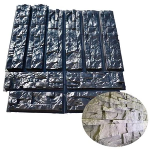 Conjunto de 10 moldes de plástico para yeso de cemento W02-Nuevo - Imagen 1 de 7