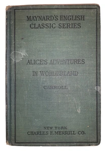 1895, ALICE'S ADVENTURES IN WONDERLAND, by LEWIS CARROLL, JOHN TENNIEL, MERRILL - Picture 1 of 9
