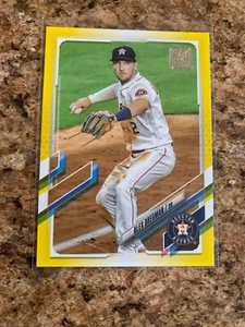 Alex Bregman 2021 Topps Yellow Walgreens SP Rc Paralelo # 297 Astros de Houston - Imagen 1 de 1