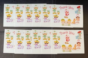 Vintage Strawberry Shortcake Thank You Postcards 1983 Lot of 12 Unused New - Picture 1 of 3