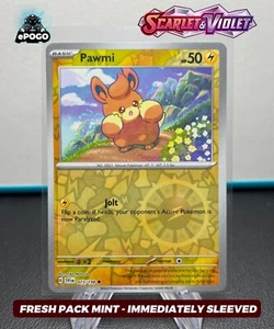 Pawmi 073/198 Pokémon Holo Inverso JCC: Juego de Base Escarlata y Violeta NUEVO �️ - Imagen 1 de 2
