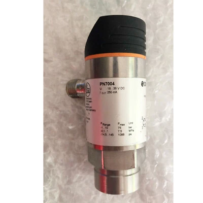 IFM PN7004 Pressure Sensor with Display 18...36 DC PNP/NPN New ✦KD - Image 1 of 4