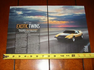 1974 PANTERA TWIN TURBO - ORIGINAL 2018 ARTICLE - Picture 1 of 3
