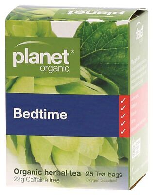 Planet Organic Organic Herbal Tea Bags - Bedtime X25 • 9.35$