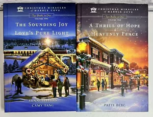 Christmas Miracles of Marble Cove Volumes 1 & 2 Hardcover Books Guideposts - Picture 1 of 2