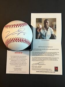 Victor Robles Signed ROMLB Baseball Auto Washington Nationals Autograph ONYX COA