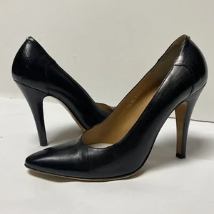 Scarpe MAISON MARGIELA pelle nera tacco a pompa US 6 UK 4 EU 37 Made in Italy Tabi - Foto 1 di 11
