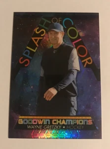 2022 UD Goodwin Champions Wayne Gretzky Splash Of Color Cosmic /199 #SCP30 SSP - Picture 1 of 2