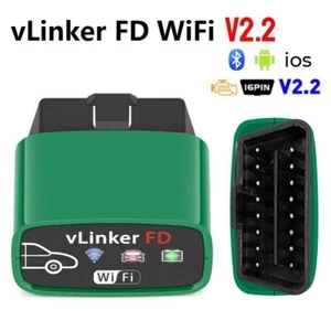 Vgate vLinker FD WiFi OBD2 Scanner Diagnostic Tool for iOS Android and Windows - Picture 1 of 10