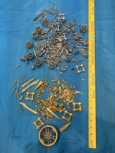 LEGO GOLD & SILVER PIECES BULK RANDOM LOT - Picture 1 of 7