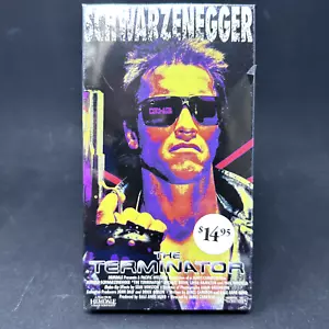 The Terminator Arnold Schwarzenegger VHS Tape 1991 Hemdale - Sealed - NIB - Picture 1 of 7