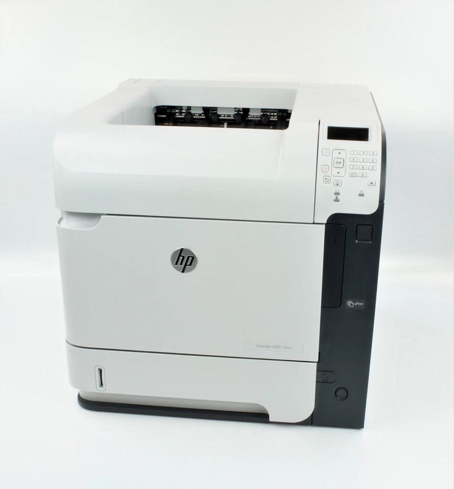 HP LaserJet 600 M602n erst 80.862 Seiten gedruckt - Toner NEU - A4 S/W USB LAN - Bild 1 von 1