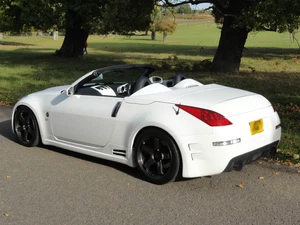 Chargespeed Style Side Skirts for Nissan 350z 2003-2009, fibreglass - Picture 1 of 6