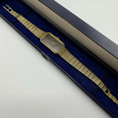Rare Vintage Gold Filled 1975 Butcherer Watch With Original Purchase Paperwork - Image 1 of 4