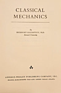 Classical Mechanics By Herbert Goldstein 1950 1965 Seventh Print HC Vintage - Picture 1 of 4