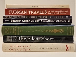 Lot of 9 Eastern Shore DELMARVA Chesapeake Bay Books St Michaels Smith Island - Picture 1 of 7