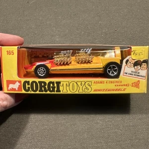 1972 Corgi Toys Whizzwheels Diecast Series 165 Adams 4 Engined Drag-Star DCA 80  - Picture 1 of 20