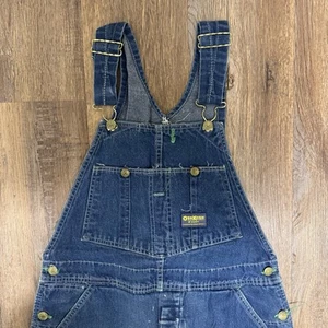 VTG OSH KOSH B’GOSH Union Made Overalls Mens 34 Denim Vestbak Bib Workwear 34x32 - Picture 1 of 6