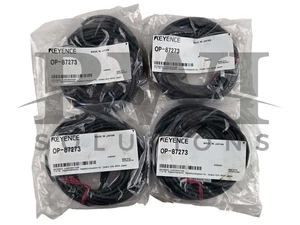 SELLADO Keyence OP-87273 Cable Conector M12 Forma de L 5M PVC OP87273 Lote de 4 - Imagen 1 de 7