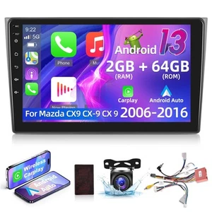 Android 13 Car Stereo for CX9 CX-9 CX 9 2006-2016, A7486A3196A4MI2 - Picture 1 of 9