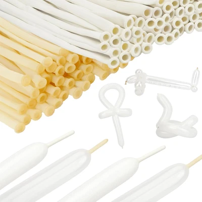 Modellierballons 100 Stück Lange Luftballons zum Formen Tierballons Geburtstag - Bild 1 von 4