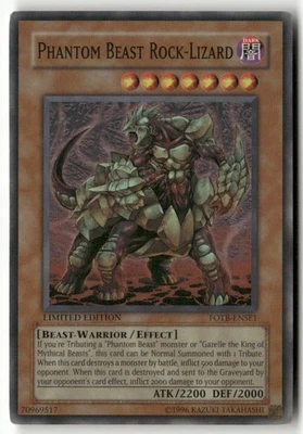 #FOTB-ENSE1 - Phantom Beast Rock-Lizard - WB1SR - Image 1 of 2